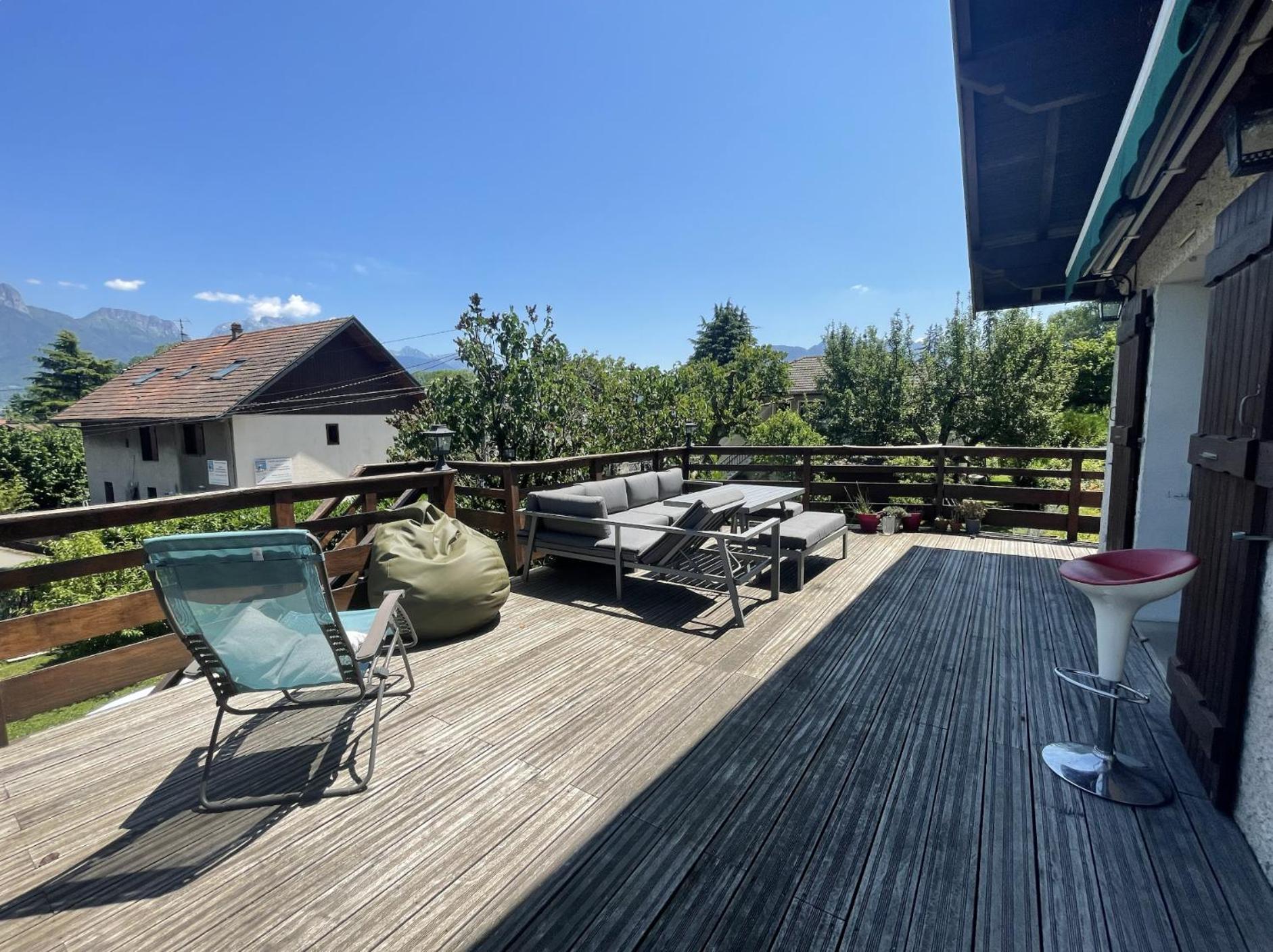 Cosy Chalet Annecy Lake For A Family Sévrier Exterior foto
