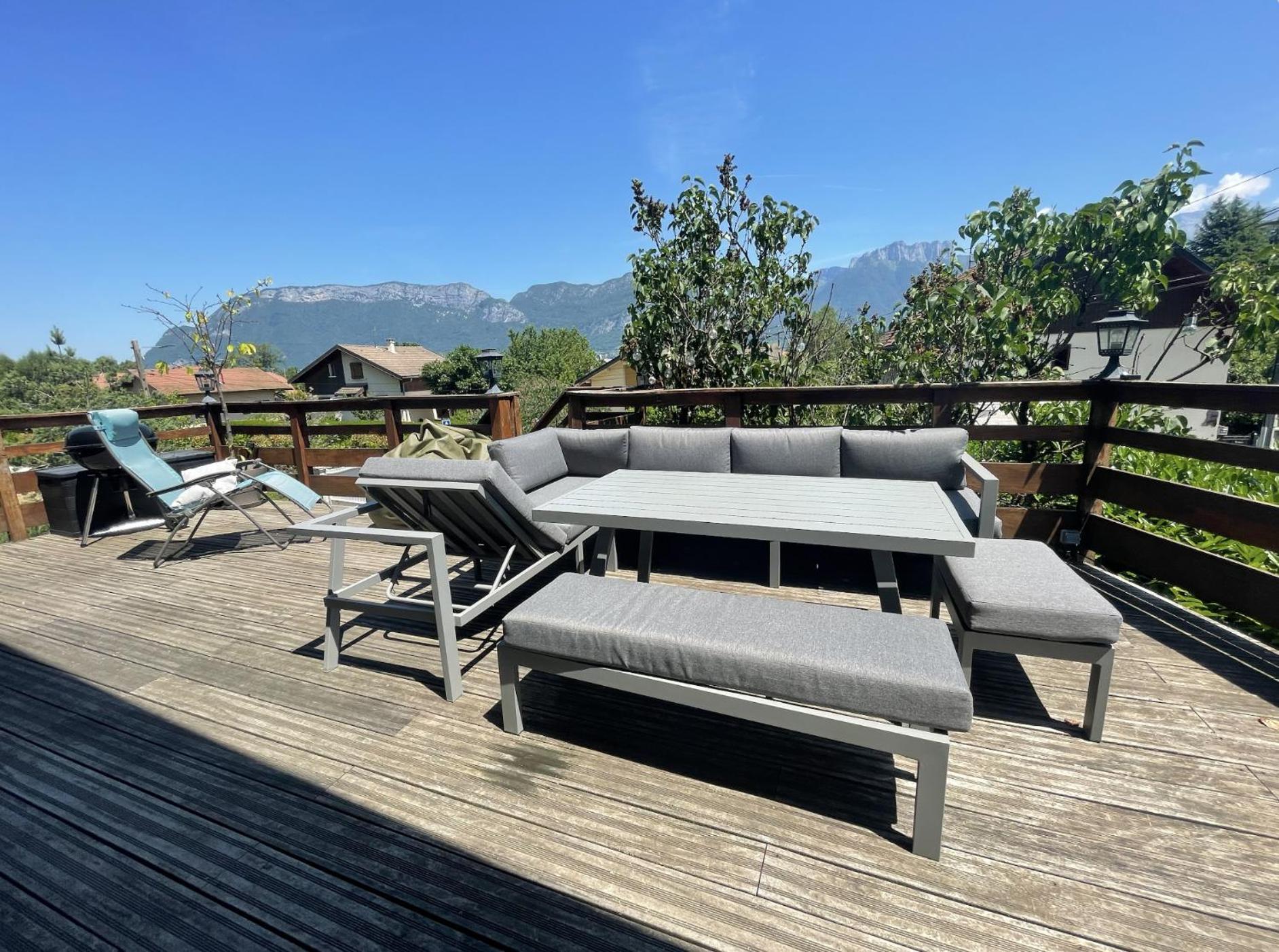 Cosy Chalet Annecy Lake For A Family Sévrier Exterior foto